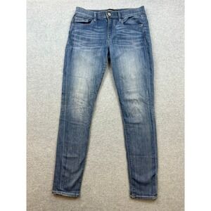 Express Jeans Womens 6R Blue Medium Wash Skinny Denim RN55285